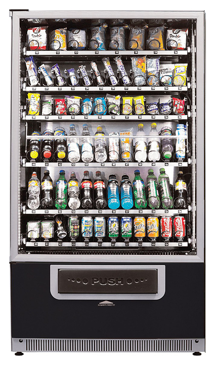 Торговый автомат Unicum Food Box slave Long (72 ячейки)