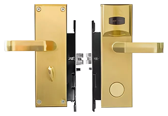 Замок электронный автономный Xeeder Barbados L5102 золотой