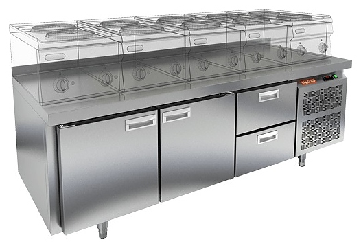 Стол морозильный HICOLD SN 112/BT LT