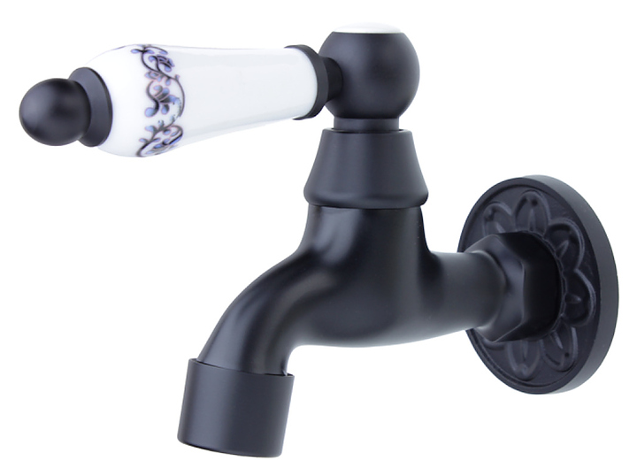 Излив для ванны Bronze de Luxe 21988/1 с насадкой-рассекатель, черный