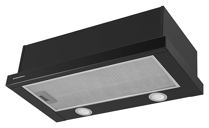 Вытяжка кухонная Maunfeld VS Light Glass 60 черное стекло