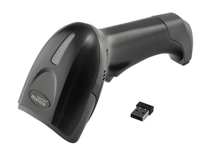 Беспроводной двумерный сканер штрих кода Mertech CL-2320 BLE SPP Dongle P2D USB black черный