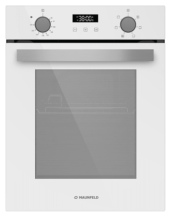 Духовой шкаф Maunfeld EOEM516PW белый / стекло