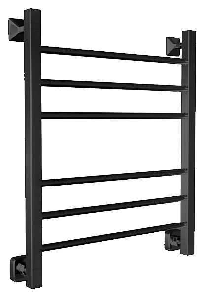 Полотенцесушитель водяной Двин 4656759176181 S Plaza 60/50 К3, чёрный матовый