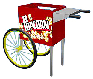 Тележка для попкорн-аппарата ТТМ ТПА-050/3.5СК