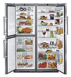 Холодильник Side-by-Side Liebherr BNes 2966 + Kes 4260