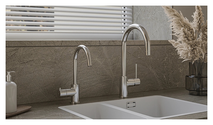 Система мгновенного кипячения воды 2 в 1 ArtisanTech AquaHot 3300 Chrome