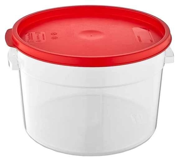 Контейнер для продуктов Gastroplast GRPP-12 11,4 л d=31 см h=21 см (полипропилен) прозрачный