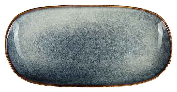 Блюдо овальное Corone Celeste HL900630 254x125 мм синее