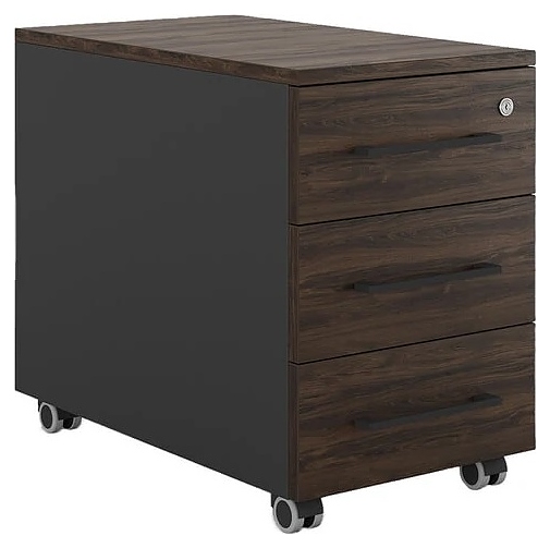 Тумба мобильная КОБОР TМ3-40/80 black/charlston