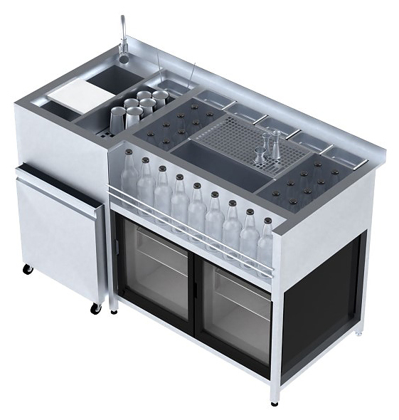 Модуль коктейльный BARMADE Номер 2 (1500х700х900 мм)