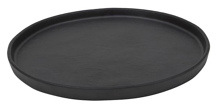 Тарелка с бортом P.L. Proff Cuisine Black Finish 81222114 20,8 см, меламин