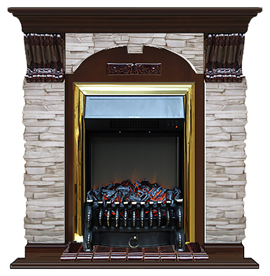 Камин Glenrich Арочный Fobos BR Мисхор №3 дуб 46
