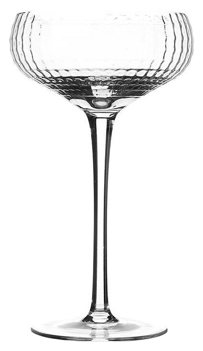 Рюмка коктейльная P.L. Proff Cuisine Cocktail Week 22027 Bahamas Optical 190 мл d=8,4/9,1 см h=16 см (стекло)