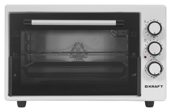 Мини-печь Kraft KF-MO 3800 W белая