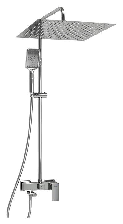 Душевая система со смесителем Wasserkraft A177.119.126.087.CH хром