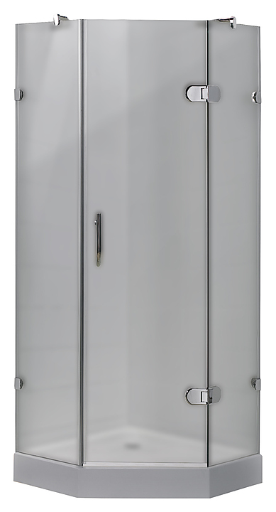 Душевой уголок TIMO BY-839 90 Fabric Glass 90х90 см