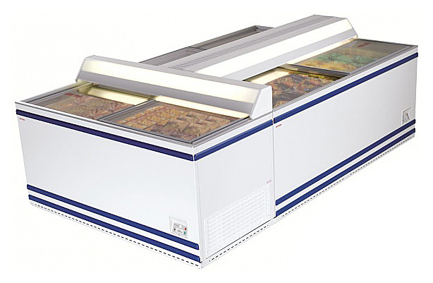 Ларь морозильный AHT Salzburg 83/175, сер. бамп.