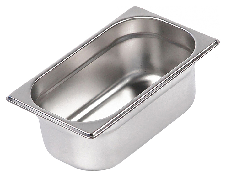 Гастроемкость Luxstahl 814-4 GN 1/4-100 (265х164х100) нерж.