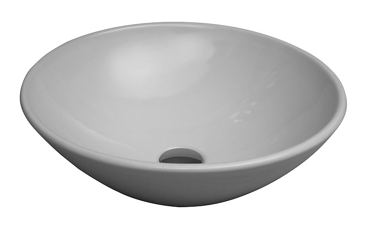 Раковина врезная на столешницу SEREL 2012 45х45х15,5 см, фарфор, белая