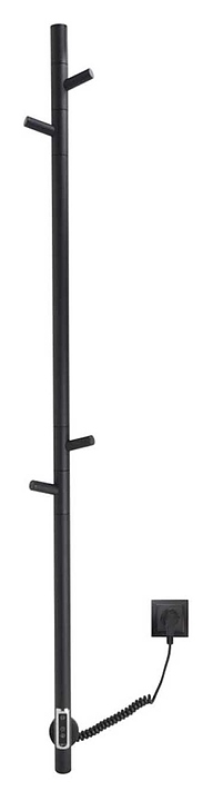 Полотенцесушитель электрический Vincea VTD-1DBE 15х140 см, с таймером, черный