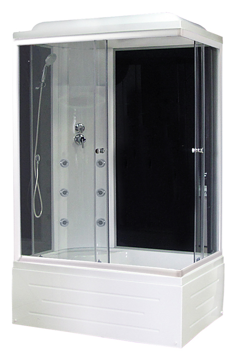 Душевая кабина с гидромассажем Royal Bath RB8100BP3-BT-L левая 100х80 см