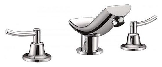 Смеситель встраиваемый для раковины Kaiser Logo 47122 на 3 отверстия