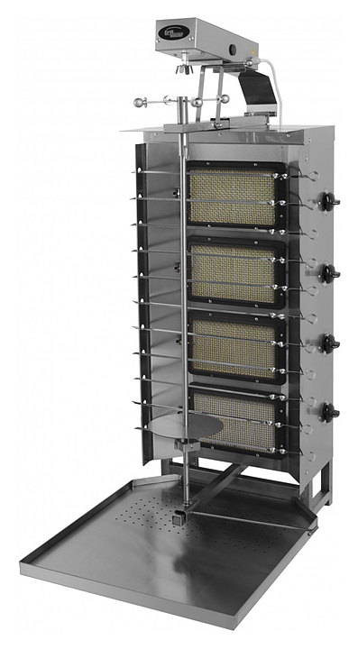 Гриль для шаурмы газовый Grill Master Ф4ШмГ с мотором