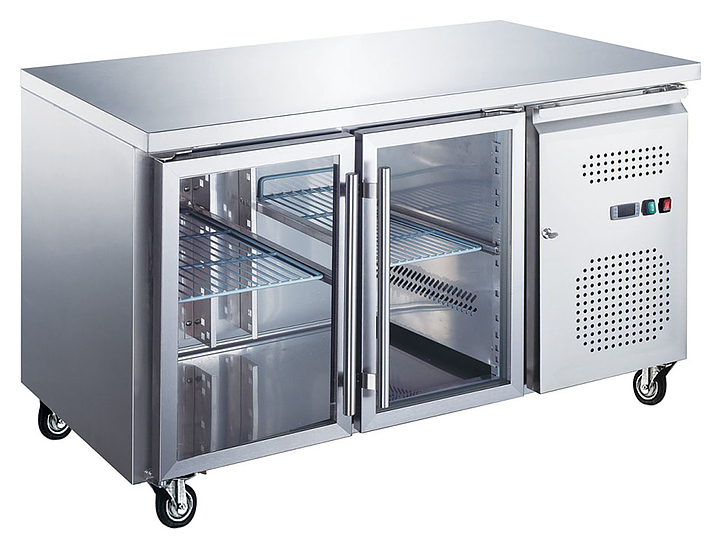 Стол холодильный Tatra TRTGN2 TN G без борта, стеклянные двери