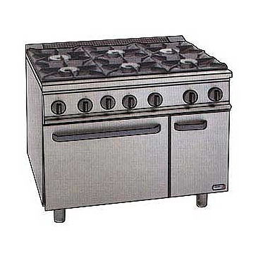 Плита газовая Fagor Professional CG-761NG