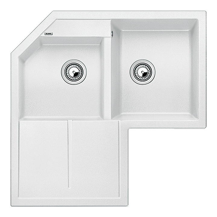 Кухонная мойка Blanco METRA 9Е SILGRANIT белая