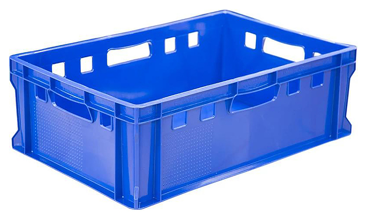 Ящик для мяса ТАРА.РУ 207-P 600х400х200 мм синий