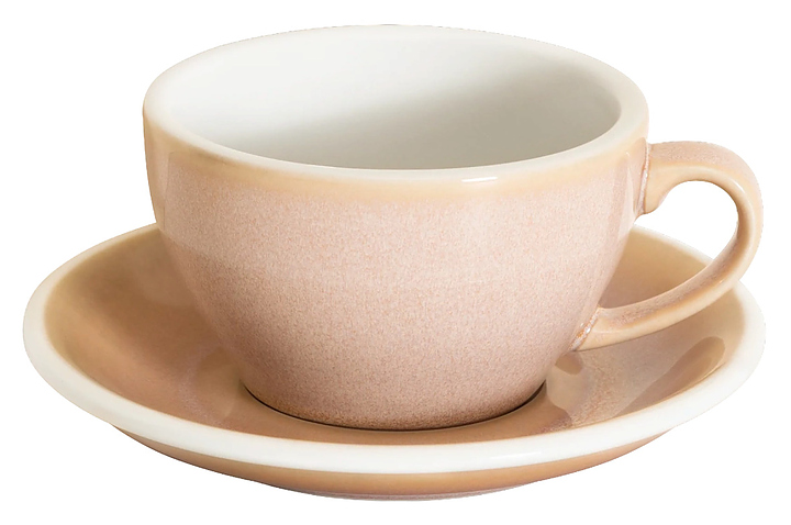 Кофейная пара Loveramics Egg Latte&Cappuccino Cup C088-115BRO/C088-143BRO 250 мл, розовый (rose)