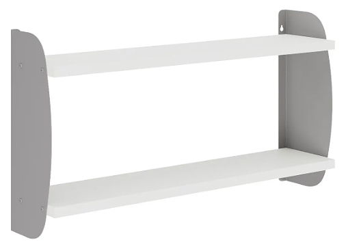 Полка КОБОР S2-80/20 aluminum/premium