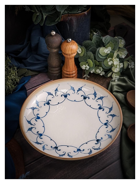 Тарелка глубокая Porland Pioli Reflect 17AP28 PL d=28 см (фарфор)