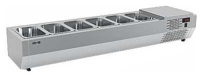 Витрина холодильная Carboma IKI A30 SM 1,4 (6 GN1/4)