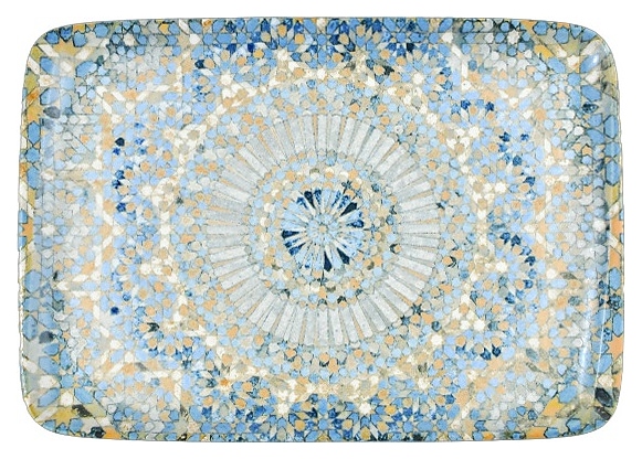Блюдо сервировочное Bonna Luca Mosaic S-MT-LUCMZMOV34DT 30х21 см (фарфор) прямоугольное