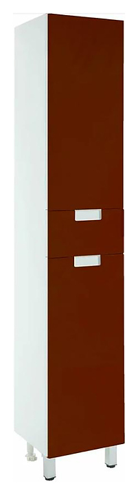 Шкаф-пенал Bellezza Пегас 35 L левый, красный