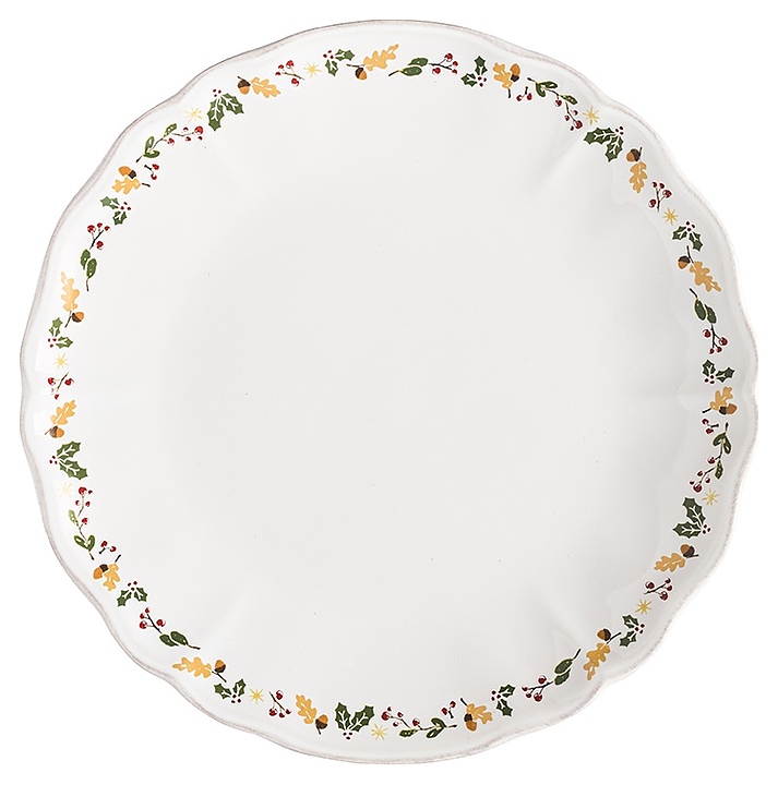 Тарелка Casafina TP273-WHI(TP273-00821B) d=27 см (керамика)