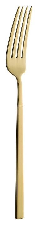 Вилка десертная Bonna Grace Mat Gold 1435GRCO1MGD l=19 см (нерж. сталь) матовое золото