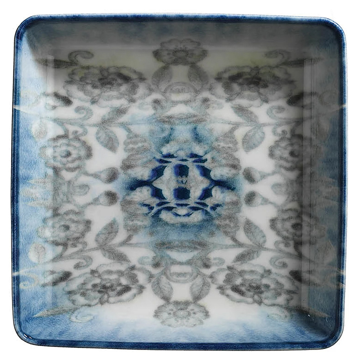 Салатник квадратный Kutahya Corendon Blue Blanc BNTAN13KS891310 декор 2