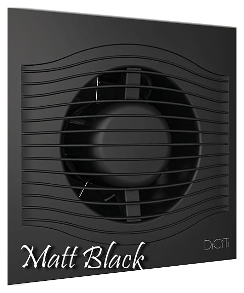 Вентилятор вытяжной DiCiTi SLIM 4C Matt Black