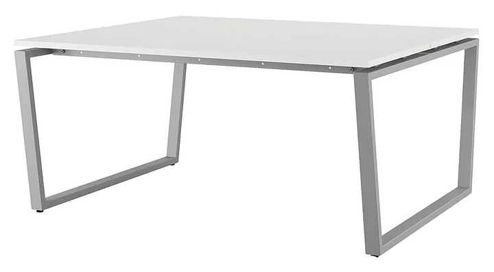 Стол офисный КОБОР OTR/2-100/120 aluminum/premium