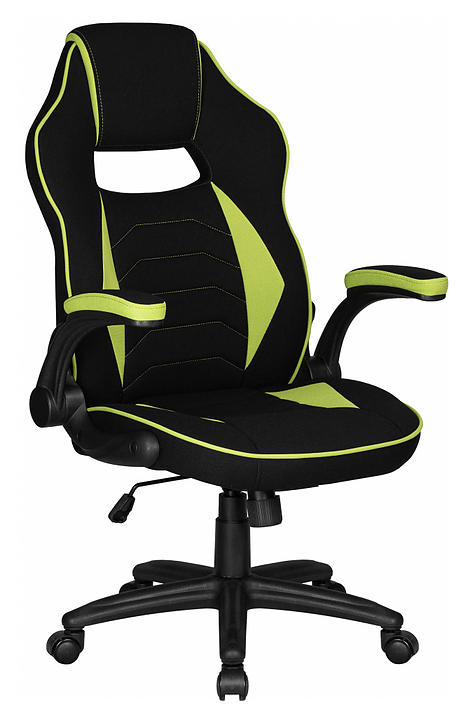 Кресло игровое DOBRIN LMR-132B RICK светло-зеленое, черное