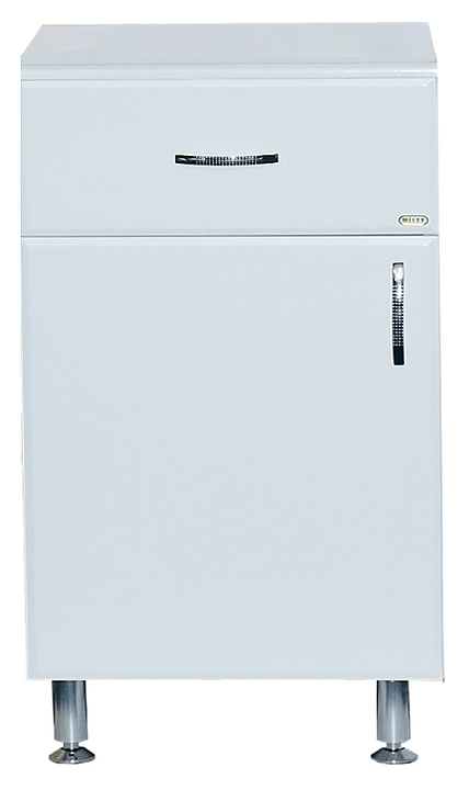 Тумба под раковину Misty Люси-40 40х71,6 см, с 1 ящиком, левая, белая