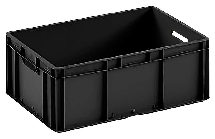 Ящик универсальный ТАРА.РУ ЕС 6422.1 R 600х400х220 мм черный