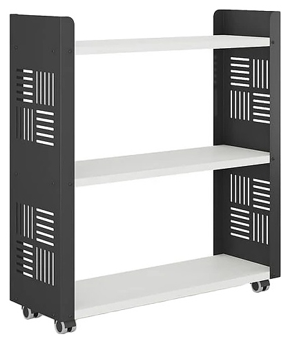 Стеллаж мобильный КОБОР SM3-90/30 black/premium