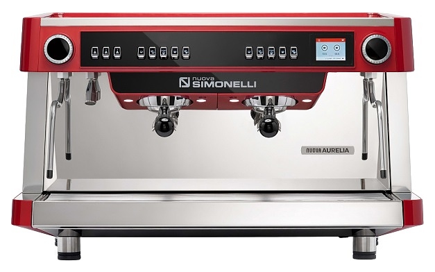 Кофемашина автоматическая Nuova Simonelli Nuova Aurelia MP 2Gr 220V red+high groups+Autopurge