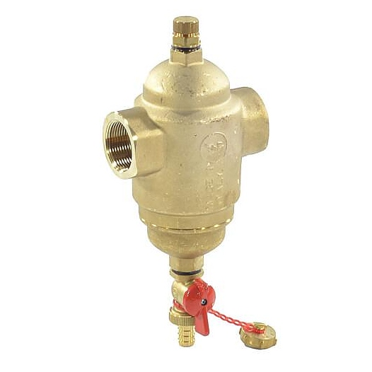 Фильтр магнитный Giacomini сетчатый T-образный латунь Ду 40 Ру10 G1 1/2