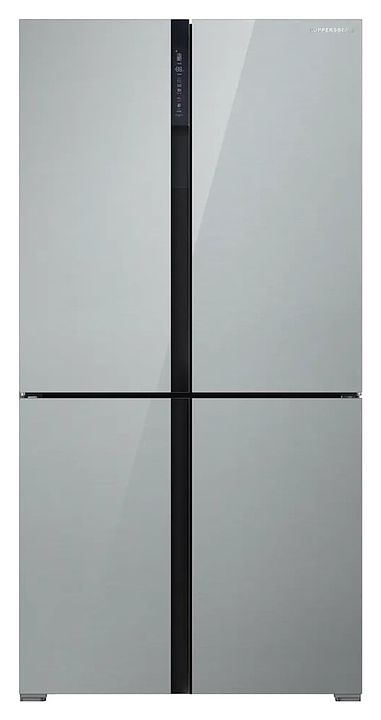 Холодильник Kuppersberg NFFD 185 SG серебристый / стекло